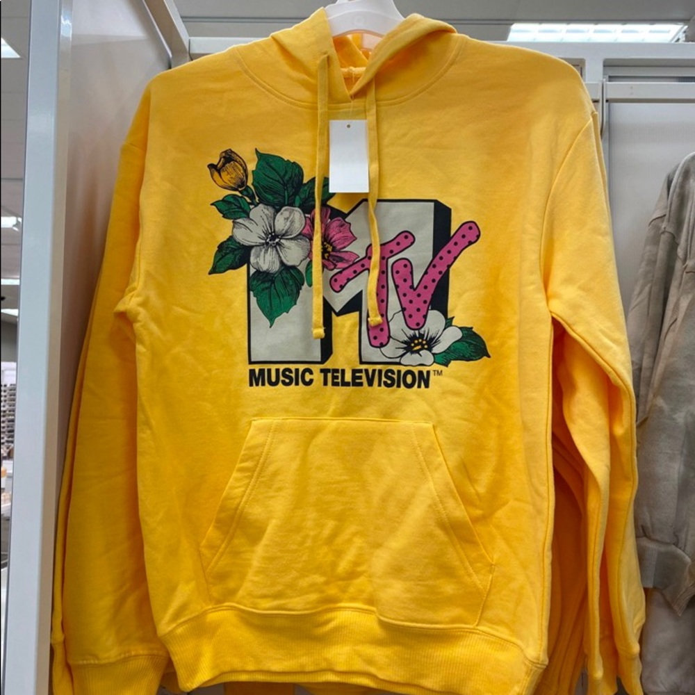 Target mtv matching yellow sweat suit, large
